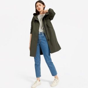 NWOT Everlane Renew Anorak | Dark Green, XXS